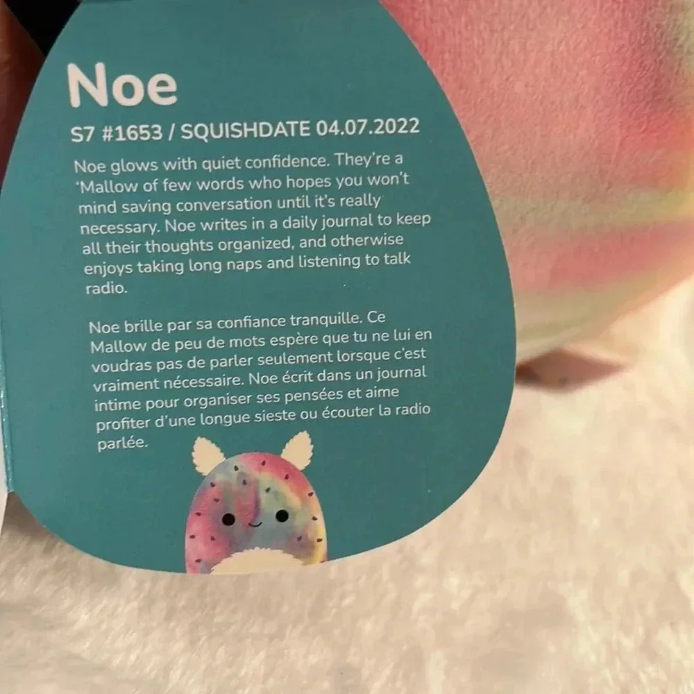 🦖💕🌊🐰✨Squishmallows NWT 7” Noe the Sea Bunny  ✨🐰🌊